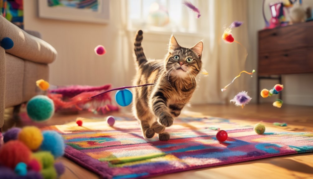 essential indoor cat playtime