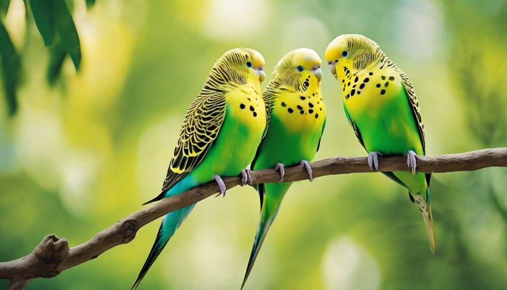 friendly social easy care birds