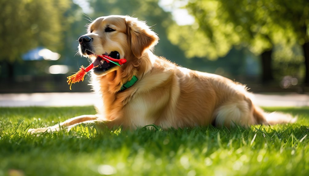 grass eating as stress relief