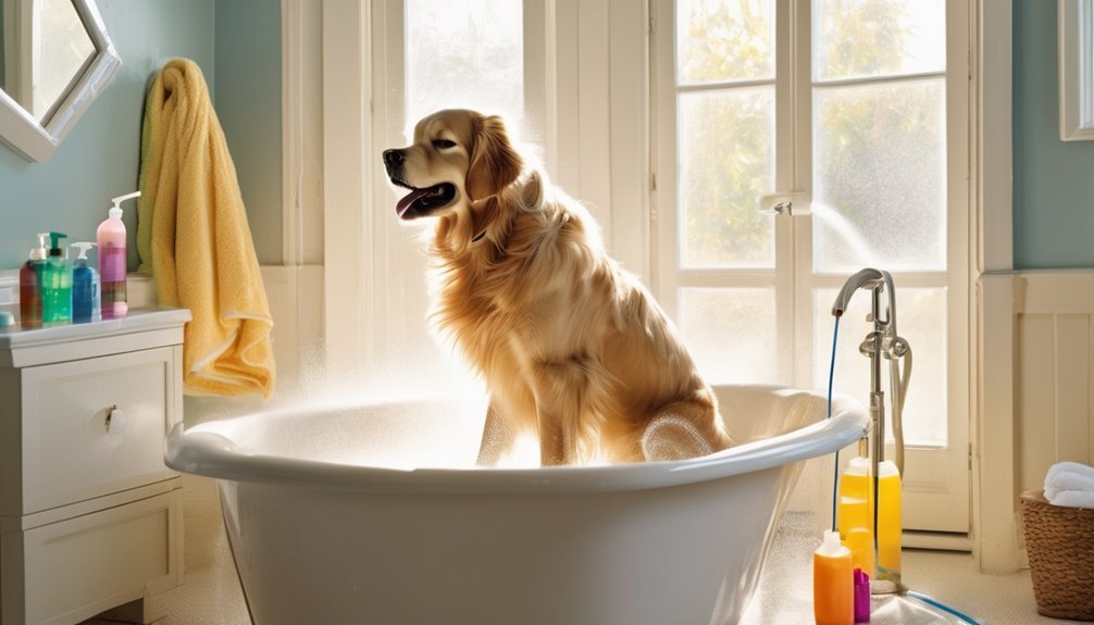 health benefits of dog bathing