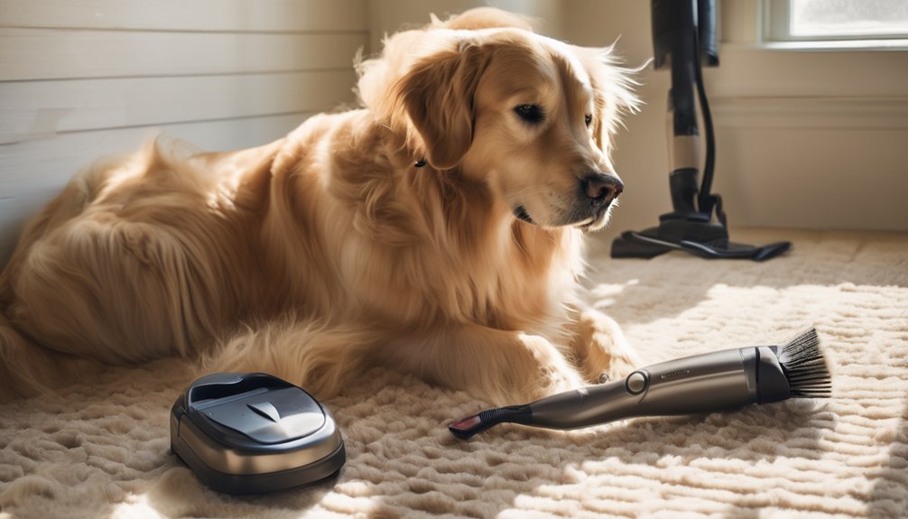 minimize pet hair loss