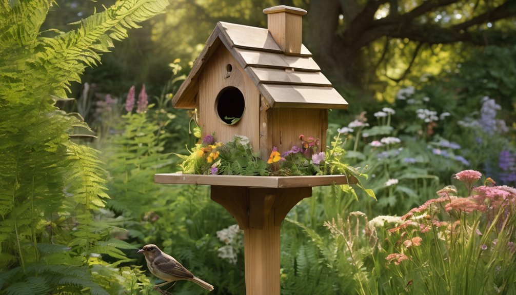 nesting boxes and brush piles