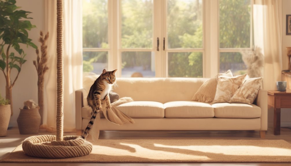 prevent cat furniture damage