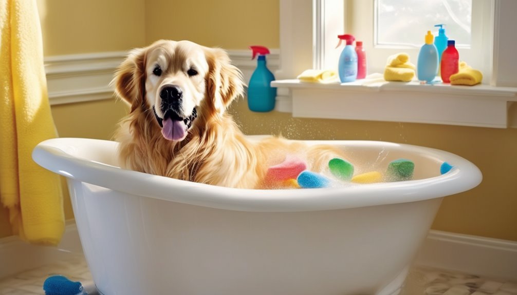 proper dog bathing techniques