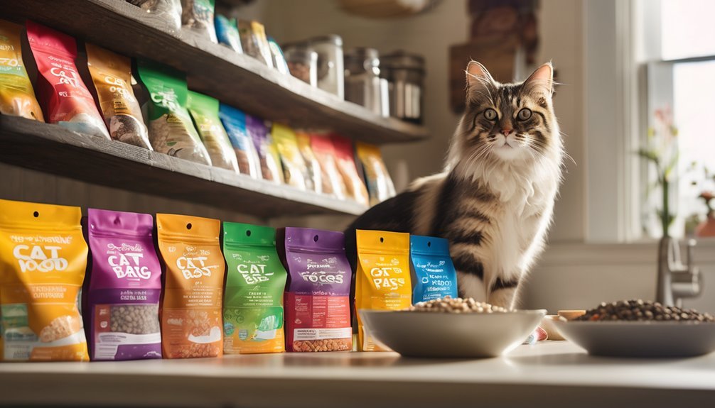 reading cat food labels