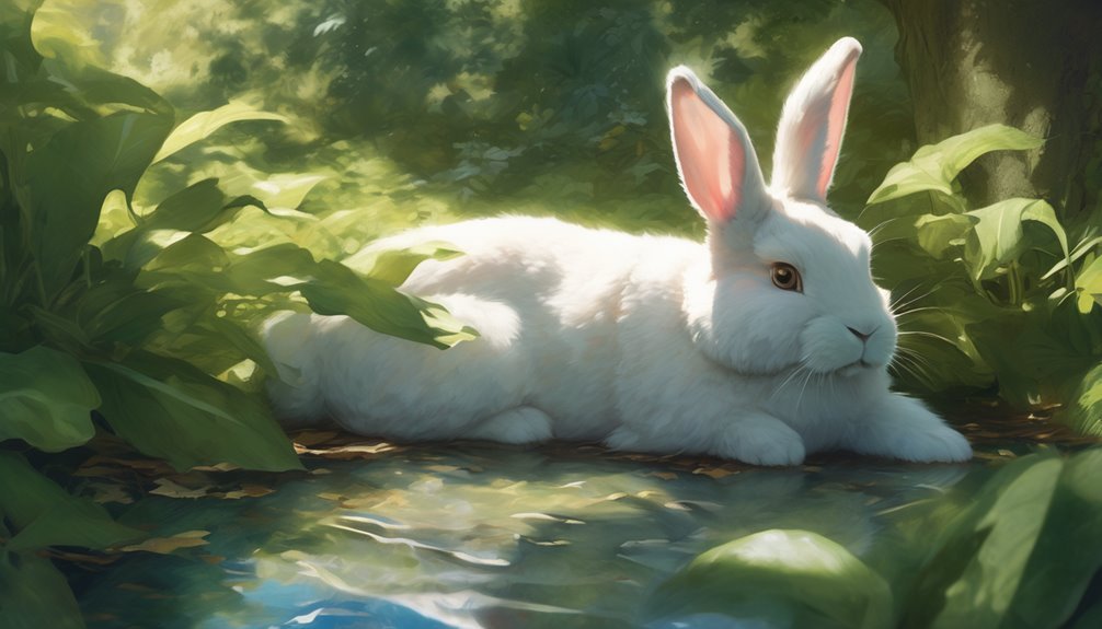 recognize rabbit heat stress