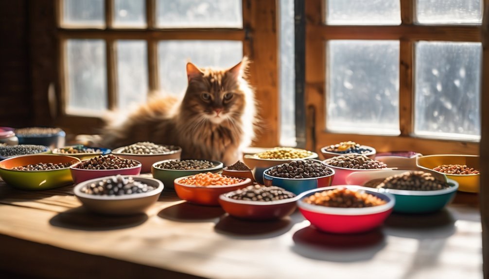 selecting ideal cat food
