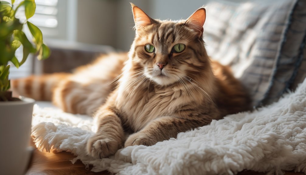 senior cat care signs