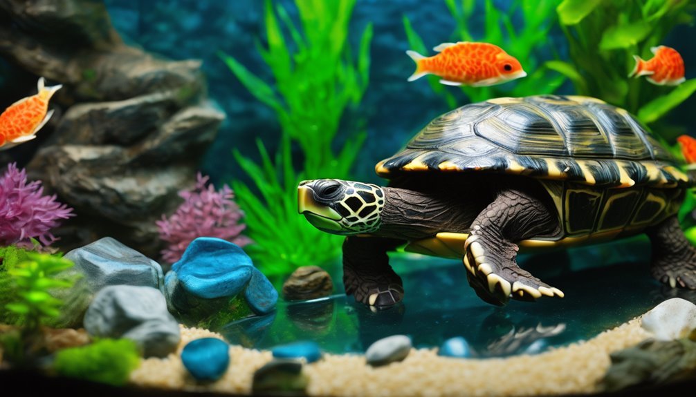 stimulating turtle habitat essentials