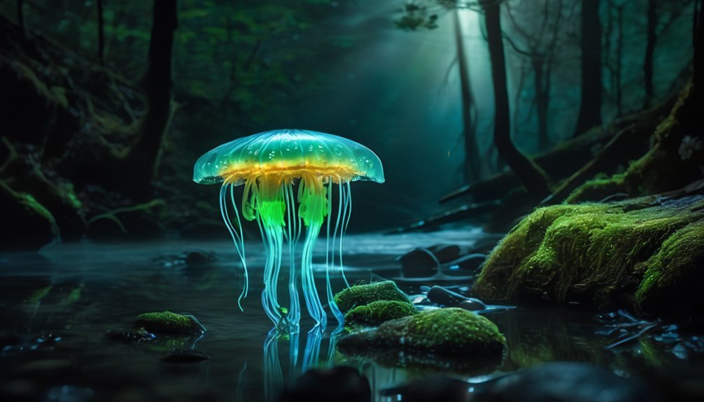 bioluminescence cool light production