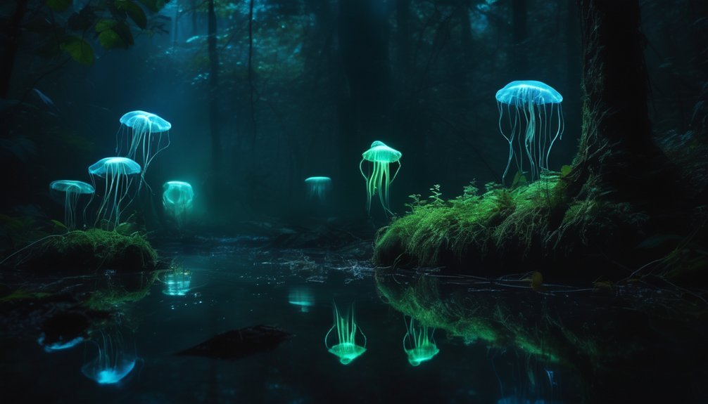 bioluminescent creatures of nature