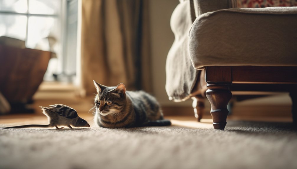 cats express affection through gifts