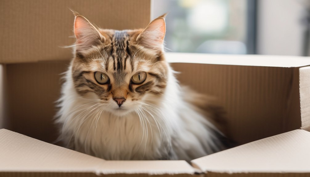 cats find comfort inside