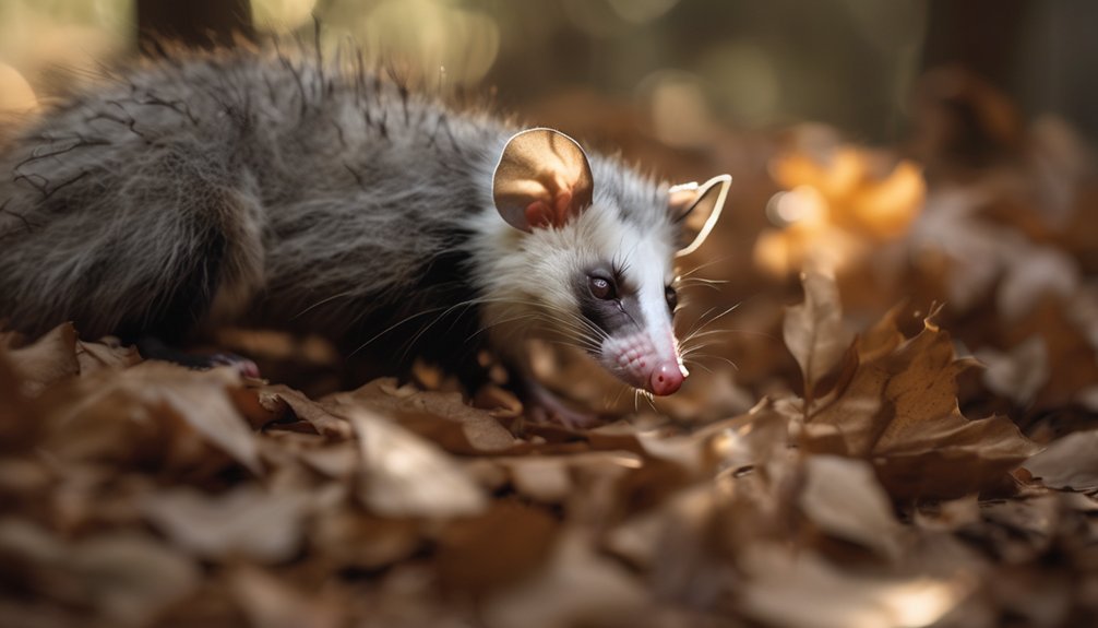 deceptive stillness evades predators