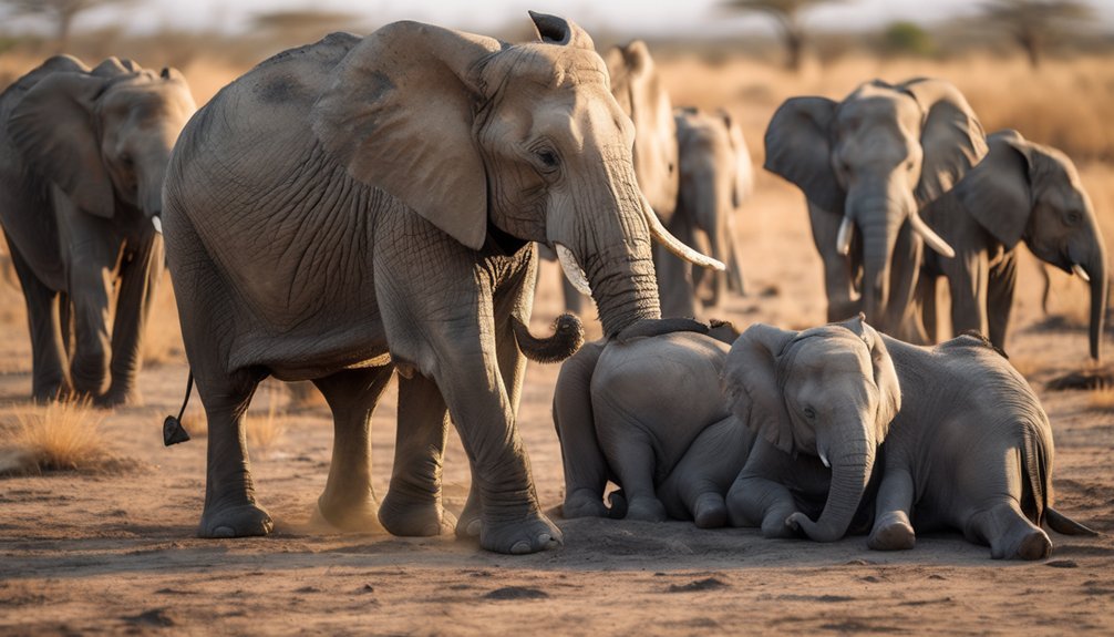 elephants mourn with respect