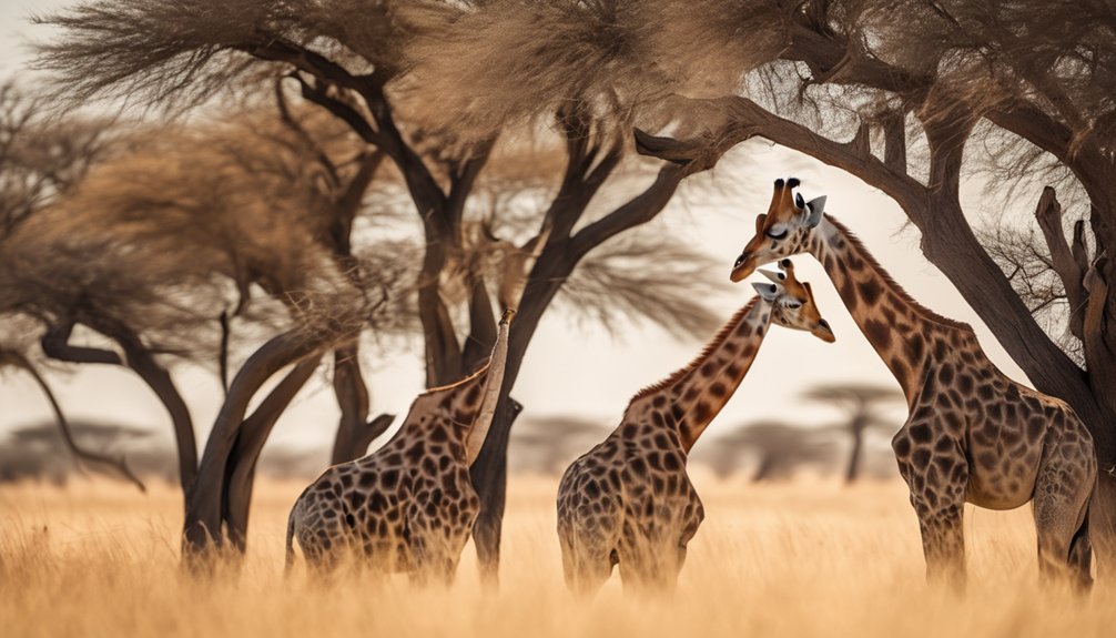 giraffe sleep balance mechanisms