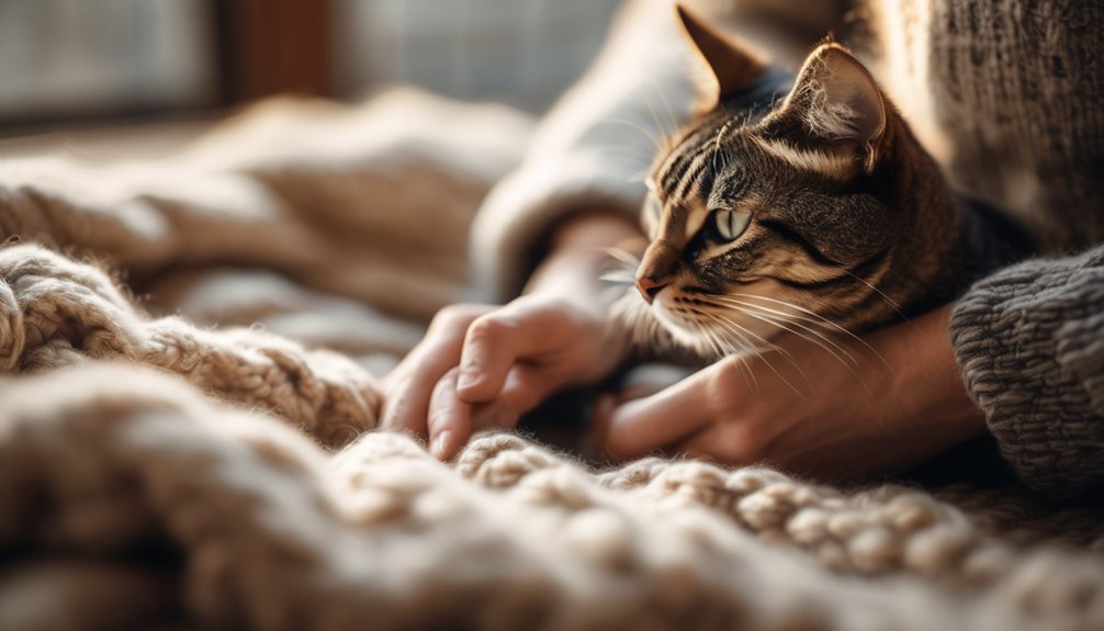 kneading signifies comfort and affection