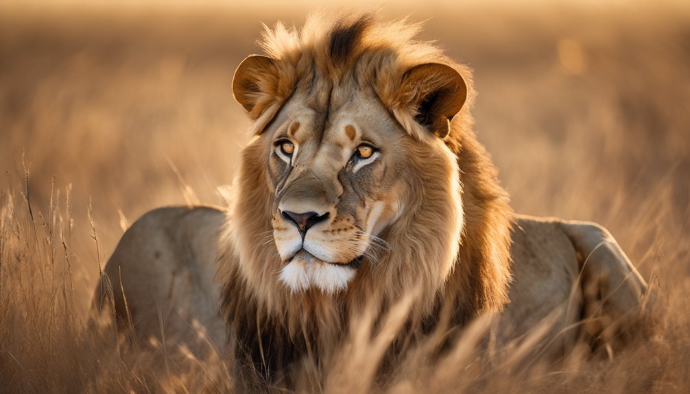 lion s majestic family strength