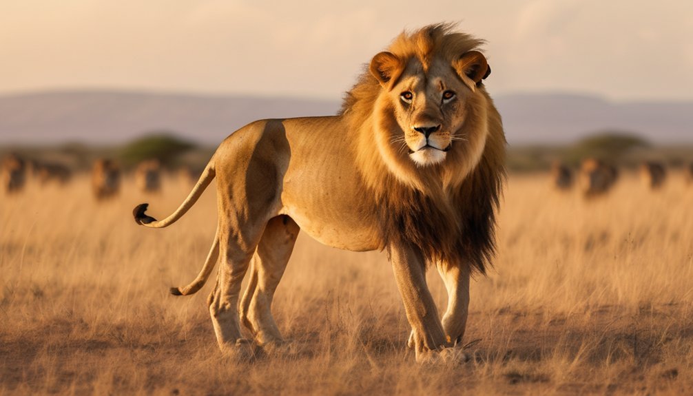 lions dominate the savannah