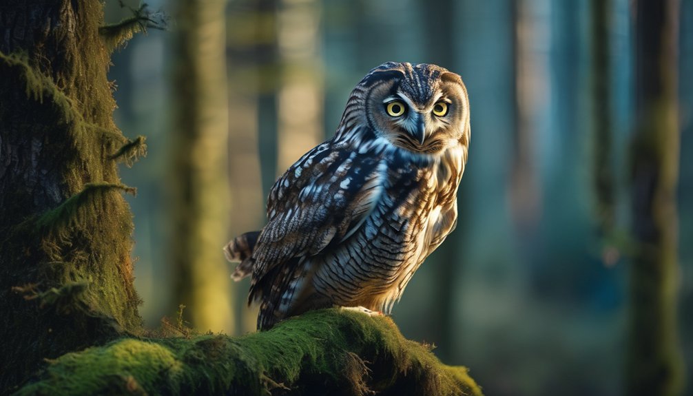 owls unique head rotation