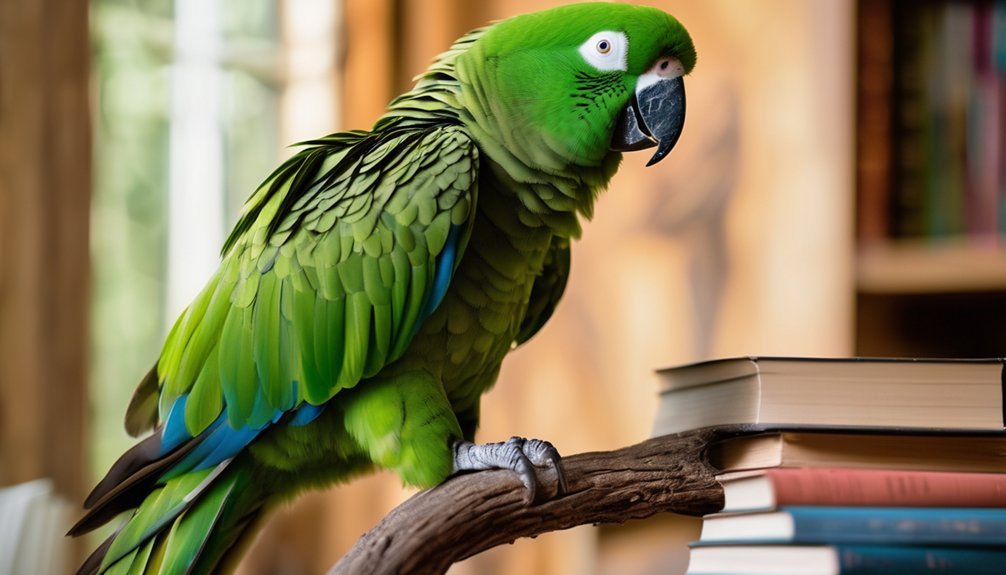 parrots mimic without understanding
