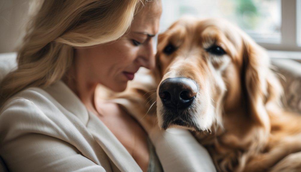 pets sense human emotions