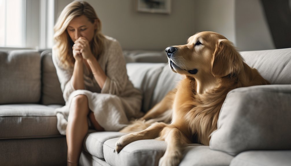 pets show empathetic behaviors