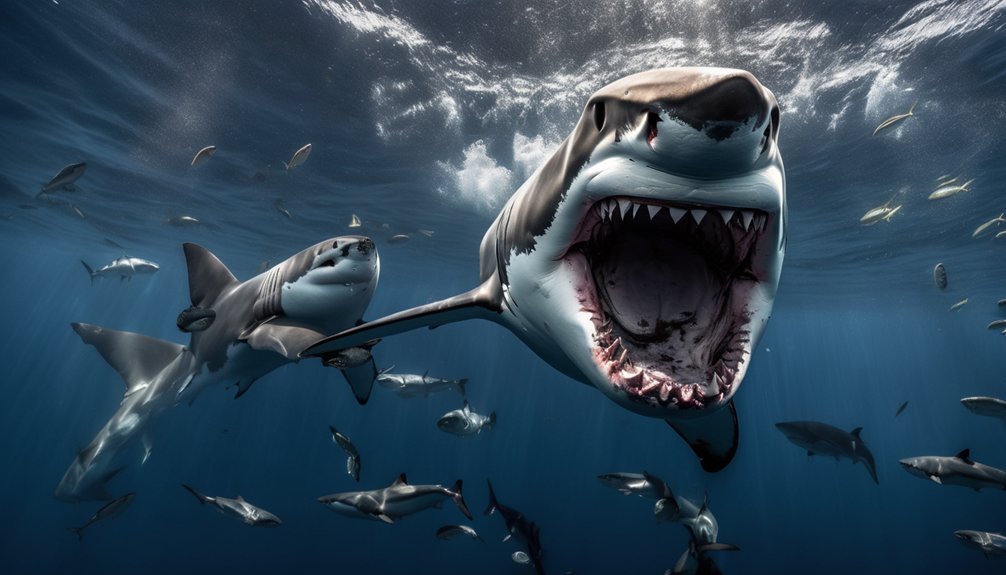predatory sharks pose risks