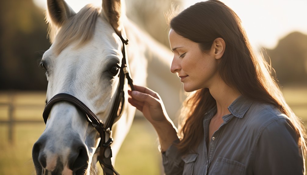 signs of a relaxed horse