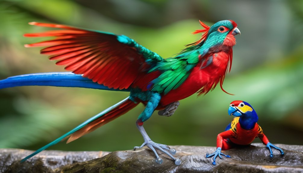 vibrant creatures of nature