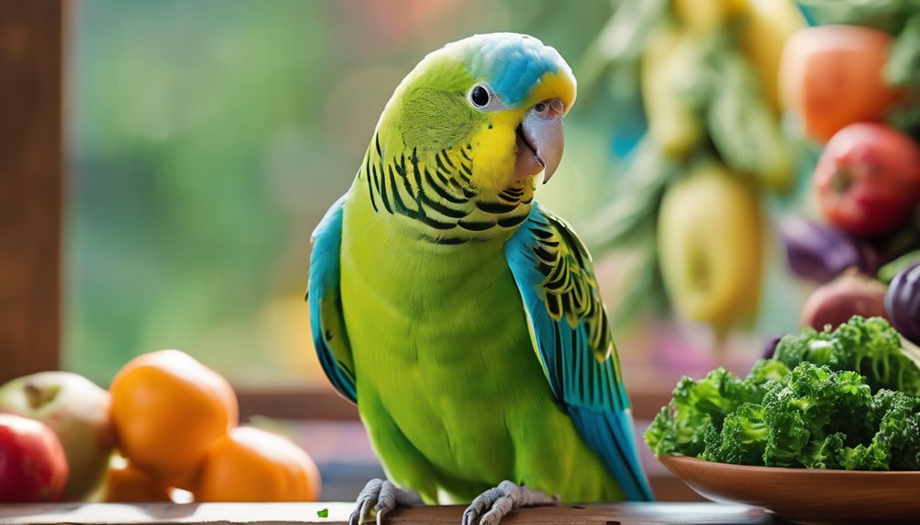 balanced diet for parakeets
