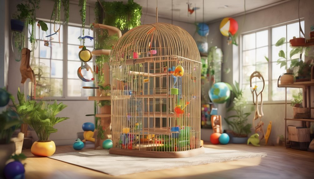 bird cage size matters