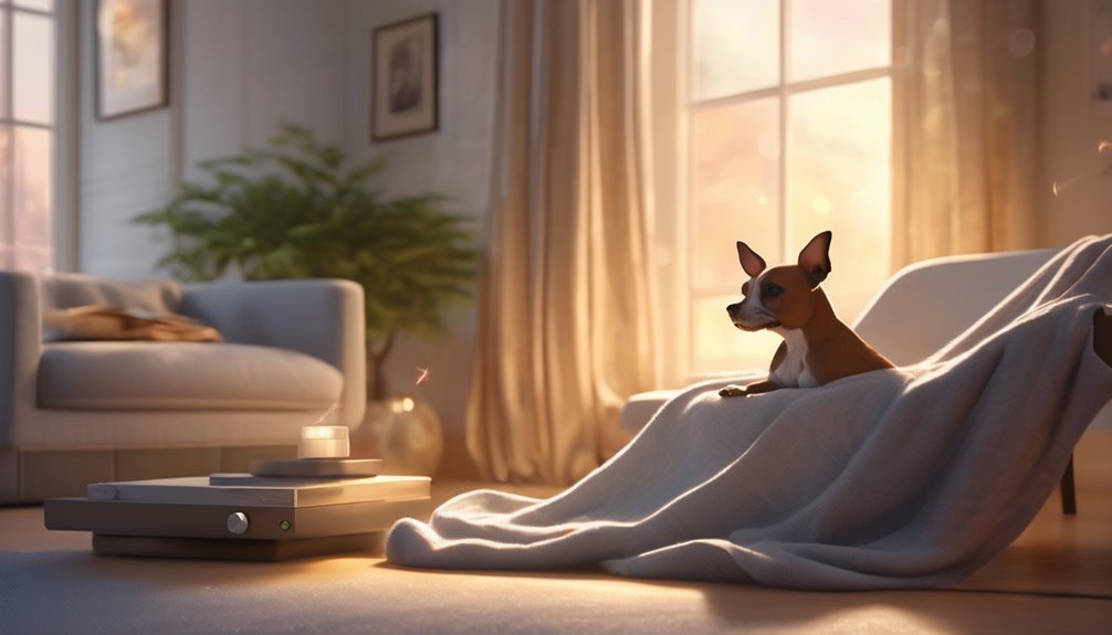 calm your pet during fireworks