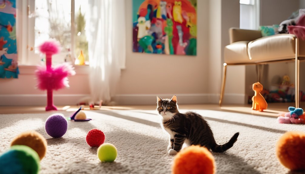 choosing interactive cat toys