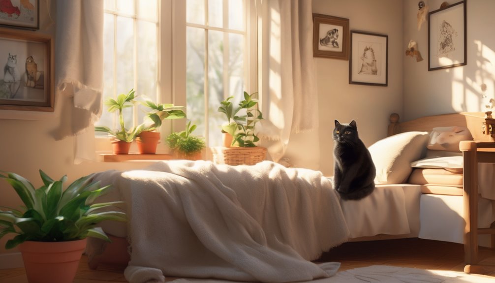cozy corner for comfort