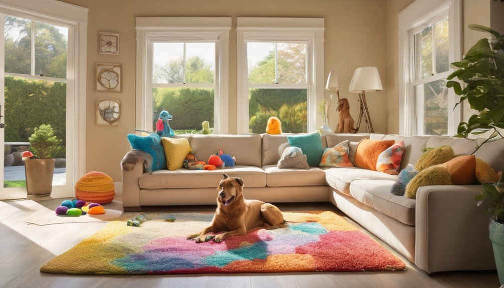 create a dog friendly home