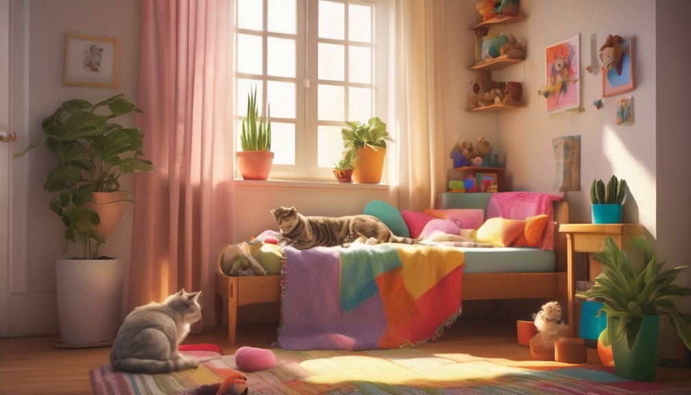 create a secure kitten haven