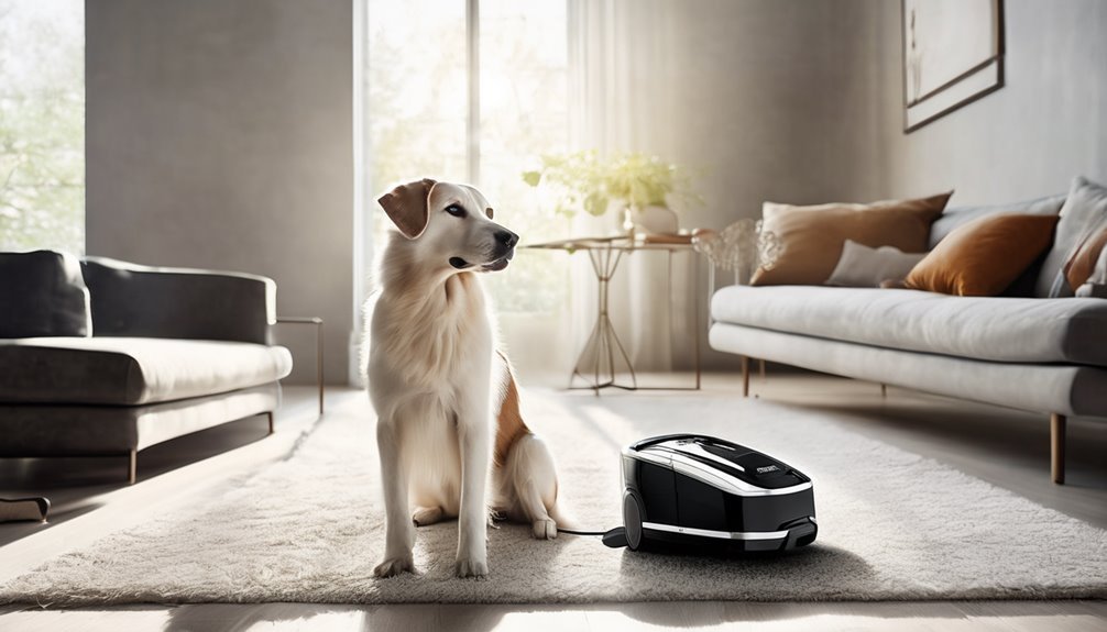 effective pet hair vacuuming