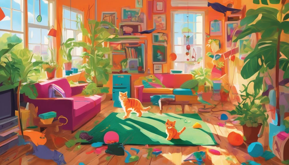 engaging diy cat games
