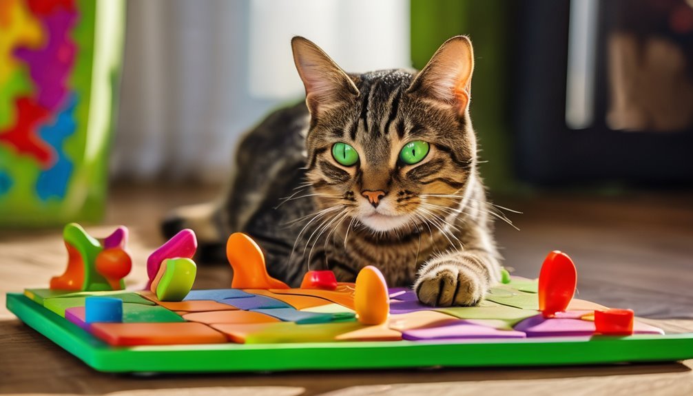 engaging puzzle toys for cats
