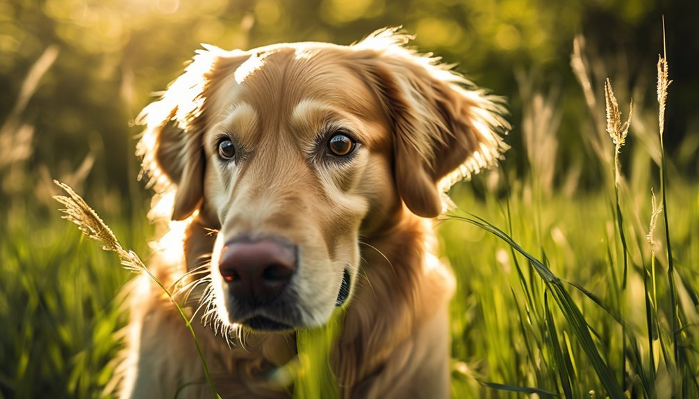grass aids dog digestion
