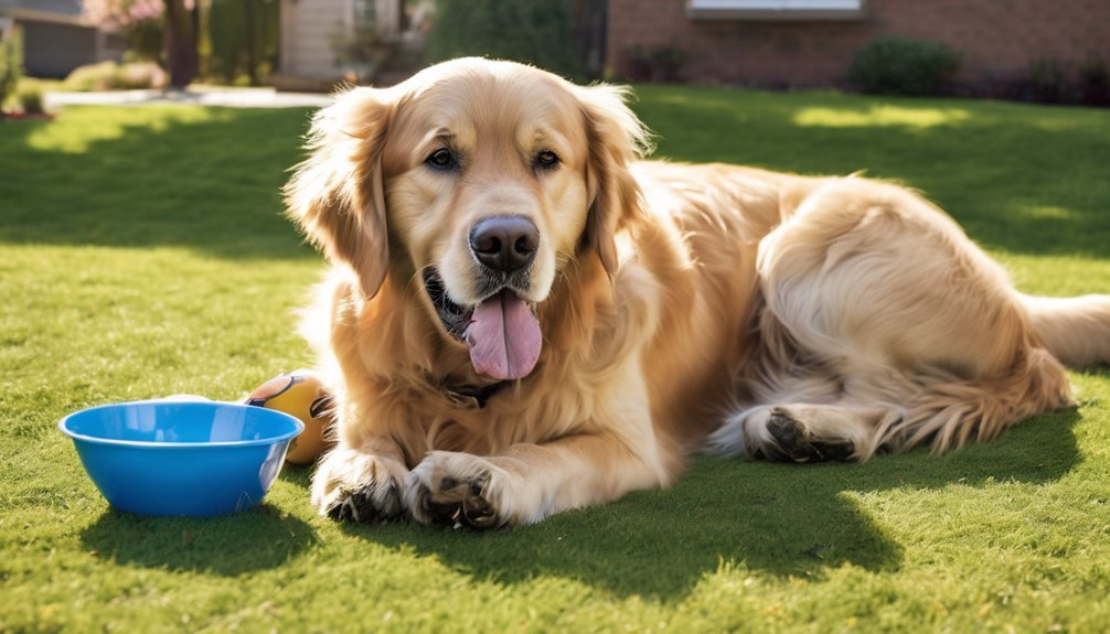 identify overweight pet signs