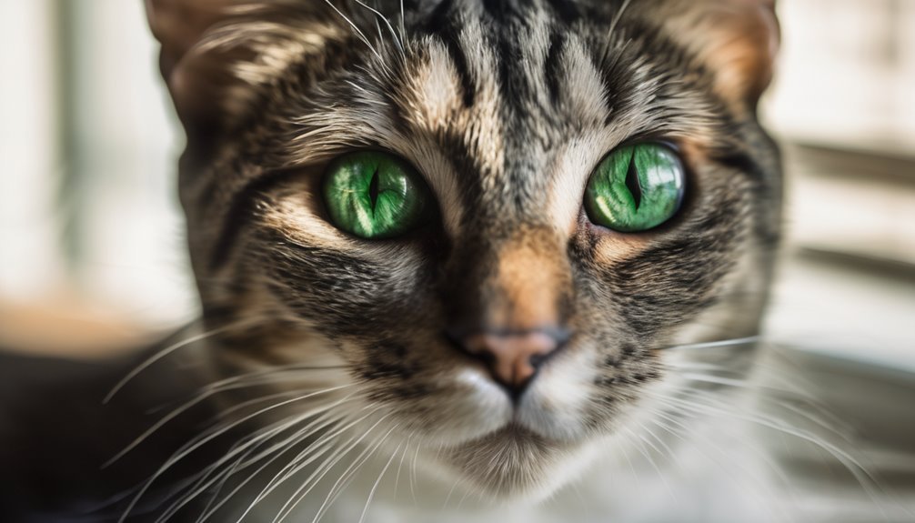 instincts drive feline gaze