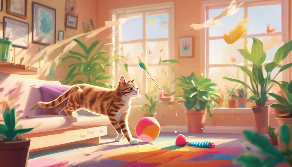 interactive play enhances cat health