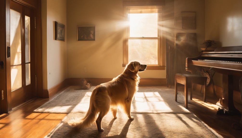 mysterious sounds trigger barking