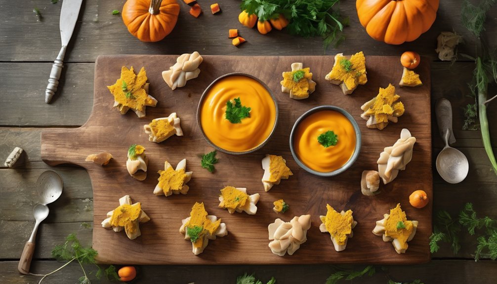nutritious chicken pumpkin bites
