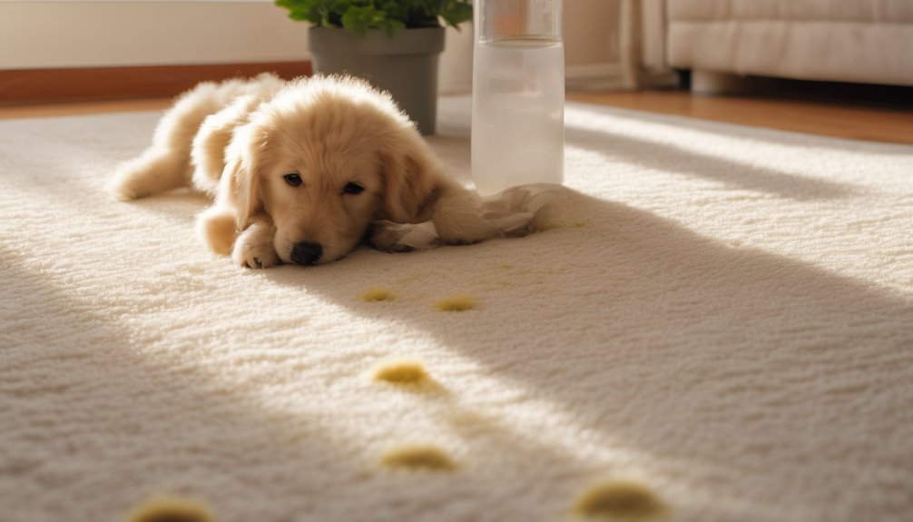 persistent dog urine odor