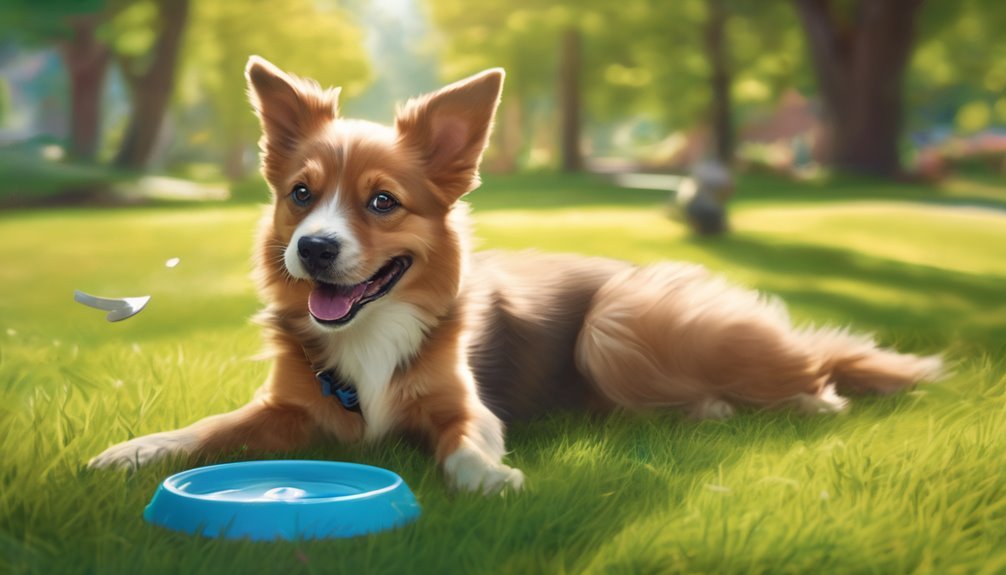 puppy playtime versus adult exercise