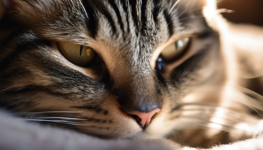 purring signals feline safety