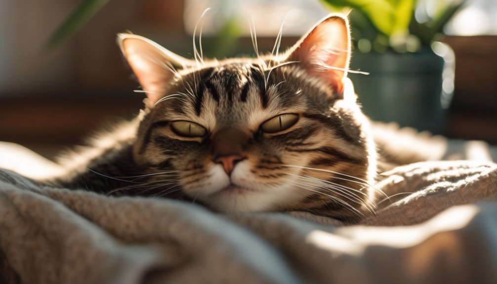 purring signifies comfort and security